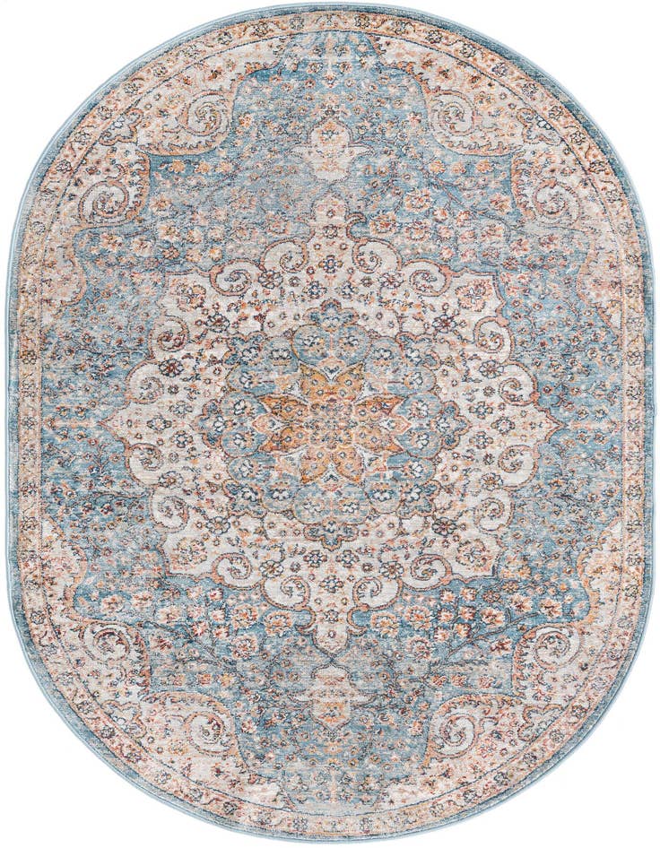 Detail image of 4' x 6' Newport Oval Rug