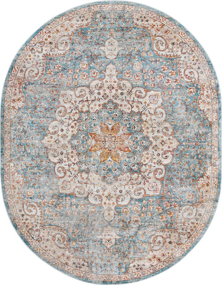 Detail image of 7' 10 x 10' 2 Newport Oval Rug