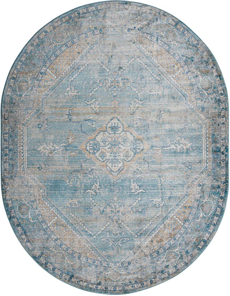 Detail image of 7' 10 x 10' 2 Newport Oval Rug