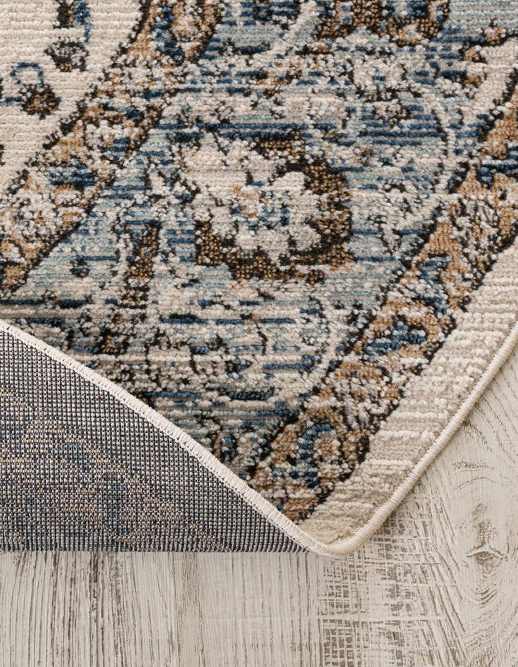 Detail image of 6' 1 x 9' Nyla Oval Rug