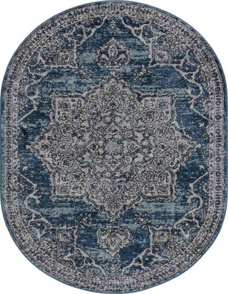 Detail image of 4' x 6' Nyla Oval Rug