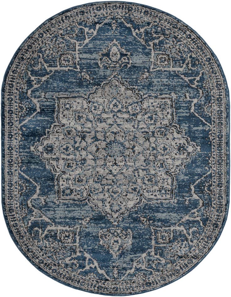 Detail image of 5' 3 x 8' Nyla Oval Rug