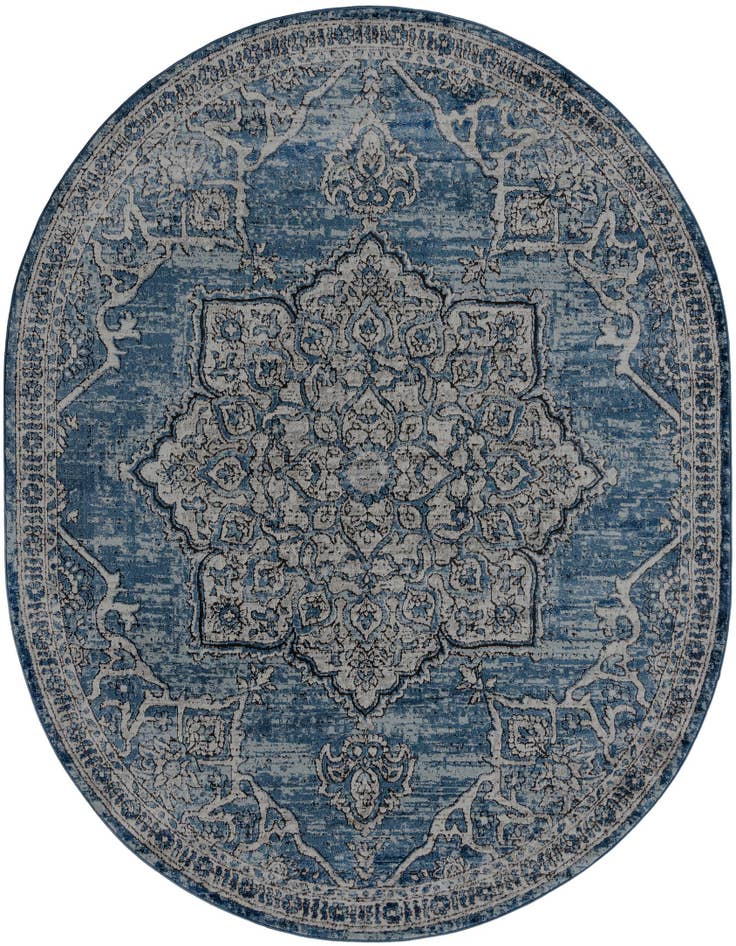 Detail image of 7' 10 x 10' Nyla Oval Rug
