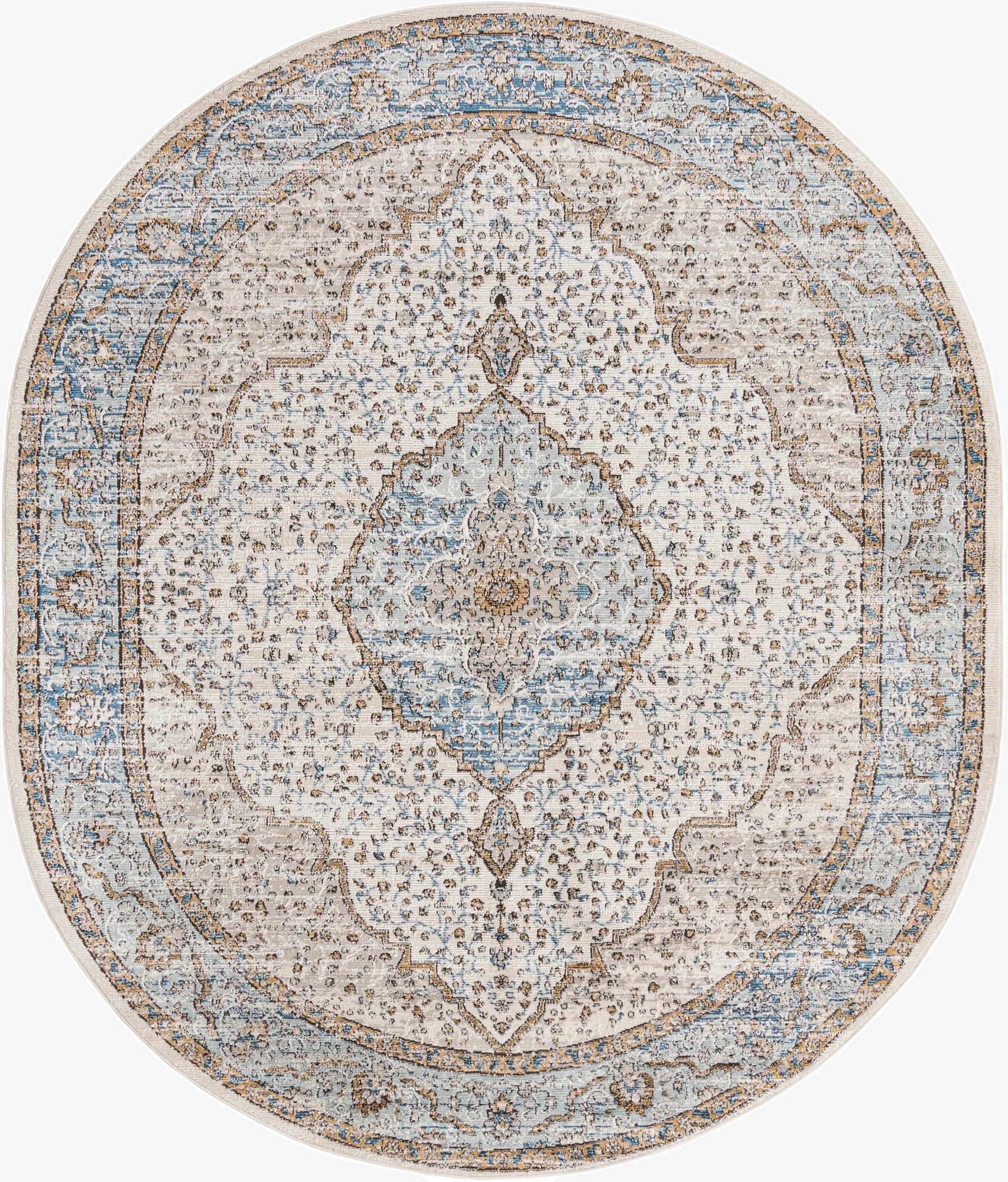 Primary image 7' 10 x 10' Nyla Oval Rug