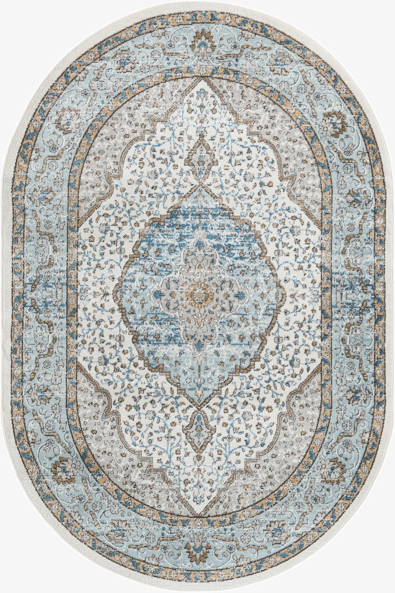 6' 1 x 9' Nyla Oval Rug