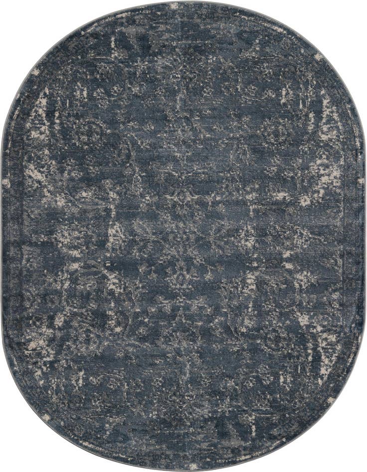 Detail image of 6' 1 x 9' Oregon Oval Rug