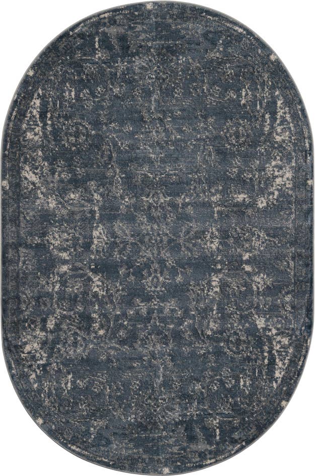 Detail image of 6' 1 x 9' Oregon Oval Rug