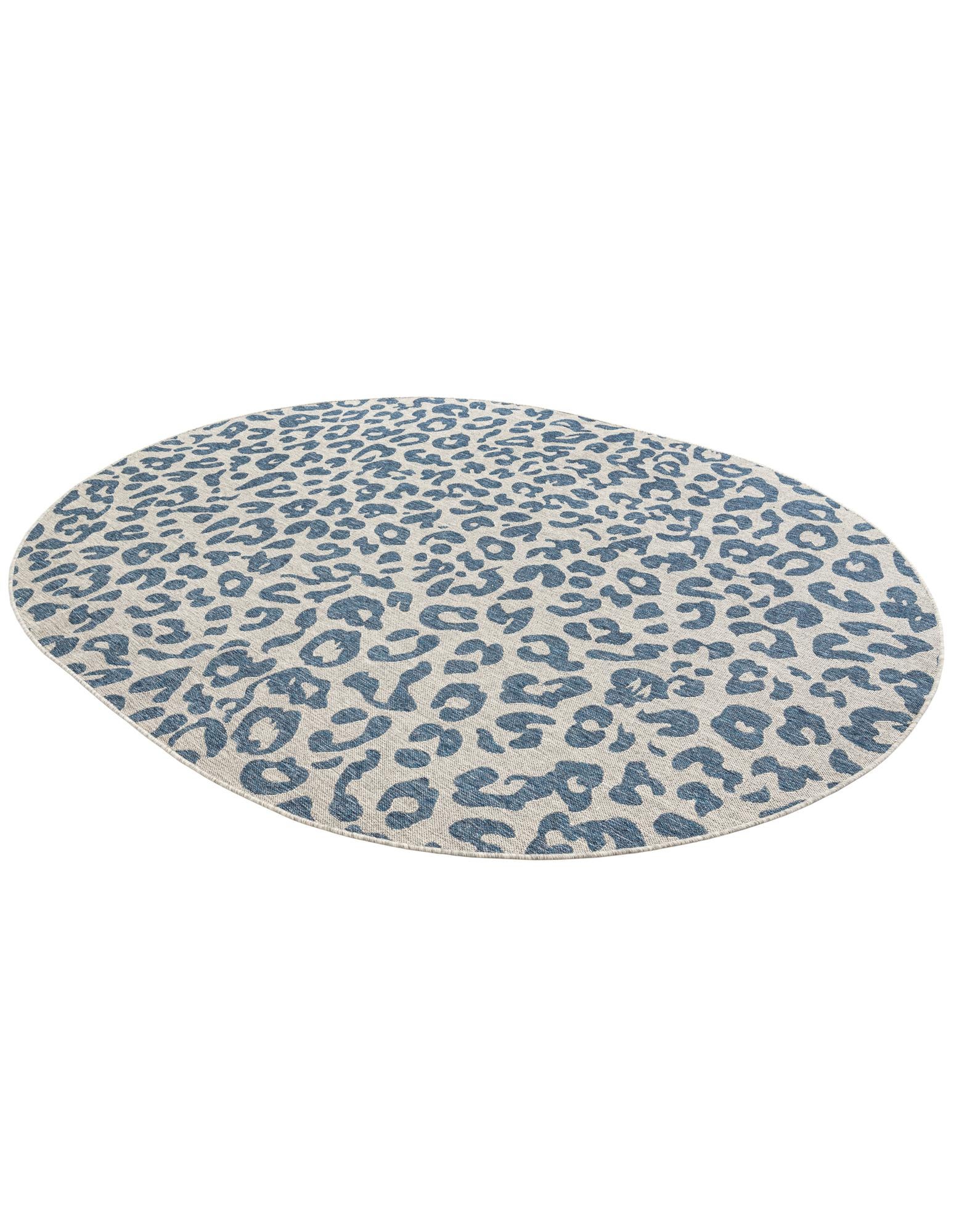 7' 10 x 10' Easy-Clean Safari Indoor / Outdoor Oval Rug