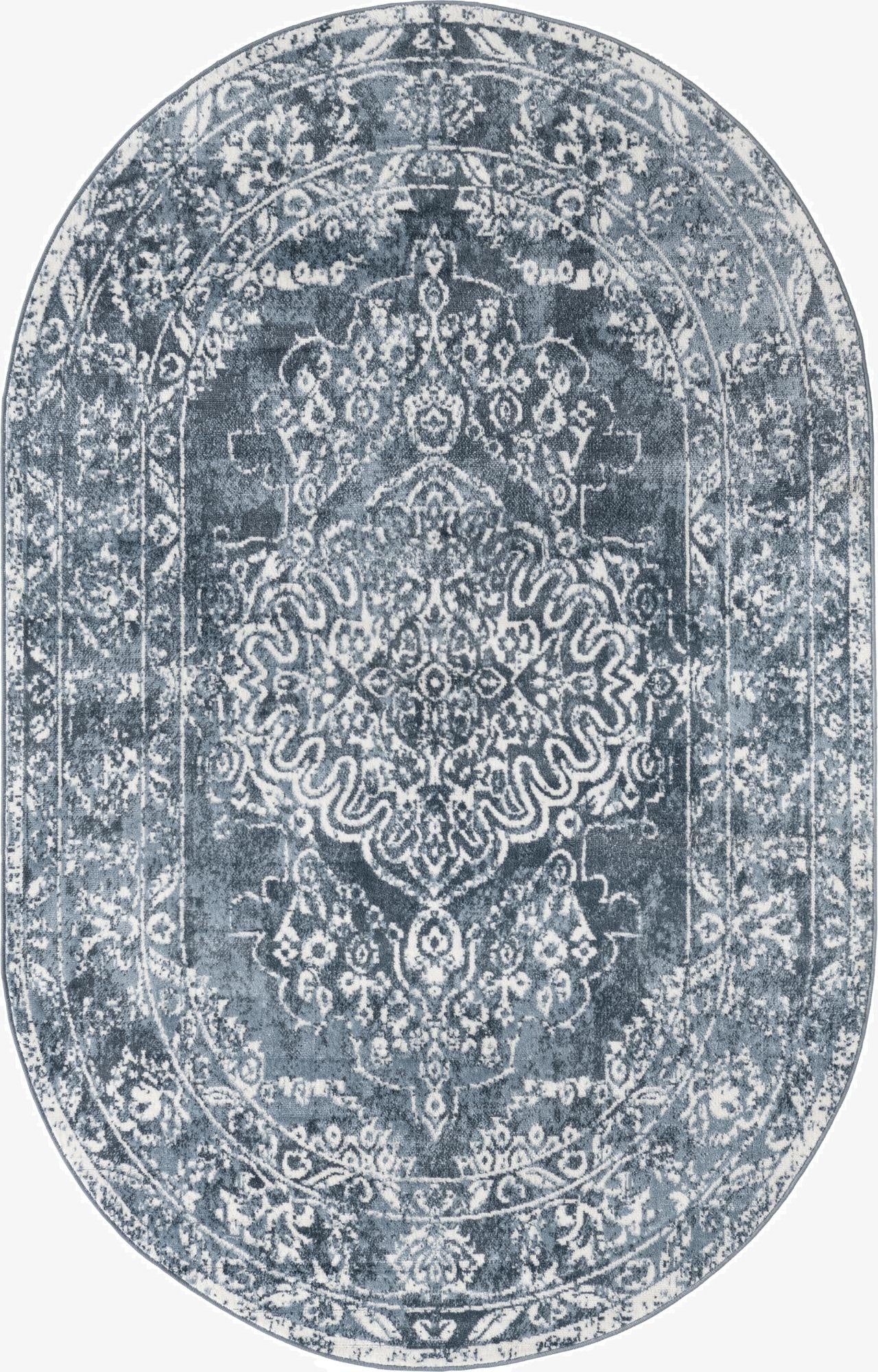 5' 3 x 8' Oxford Oval Rug