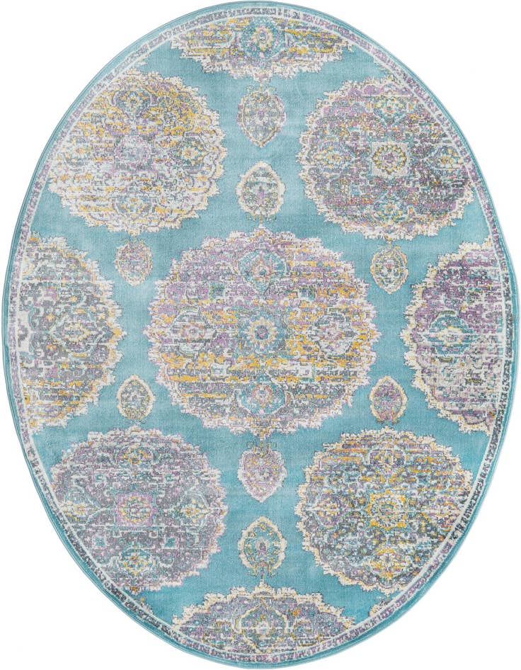 Detail image of 5' 5 x 8' Paragon Oval Rug