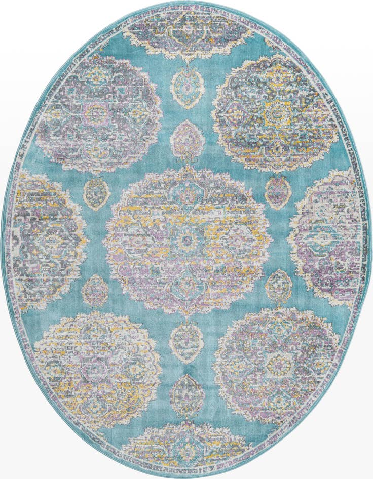 Detail image of 8' 2 x 10' Paragon Oval Rug