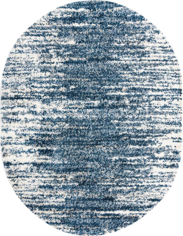 Detail image of 7' 10 x 10' Serenity Shag Oval Rug