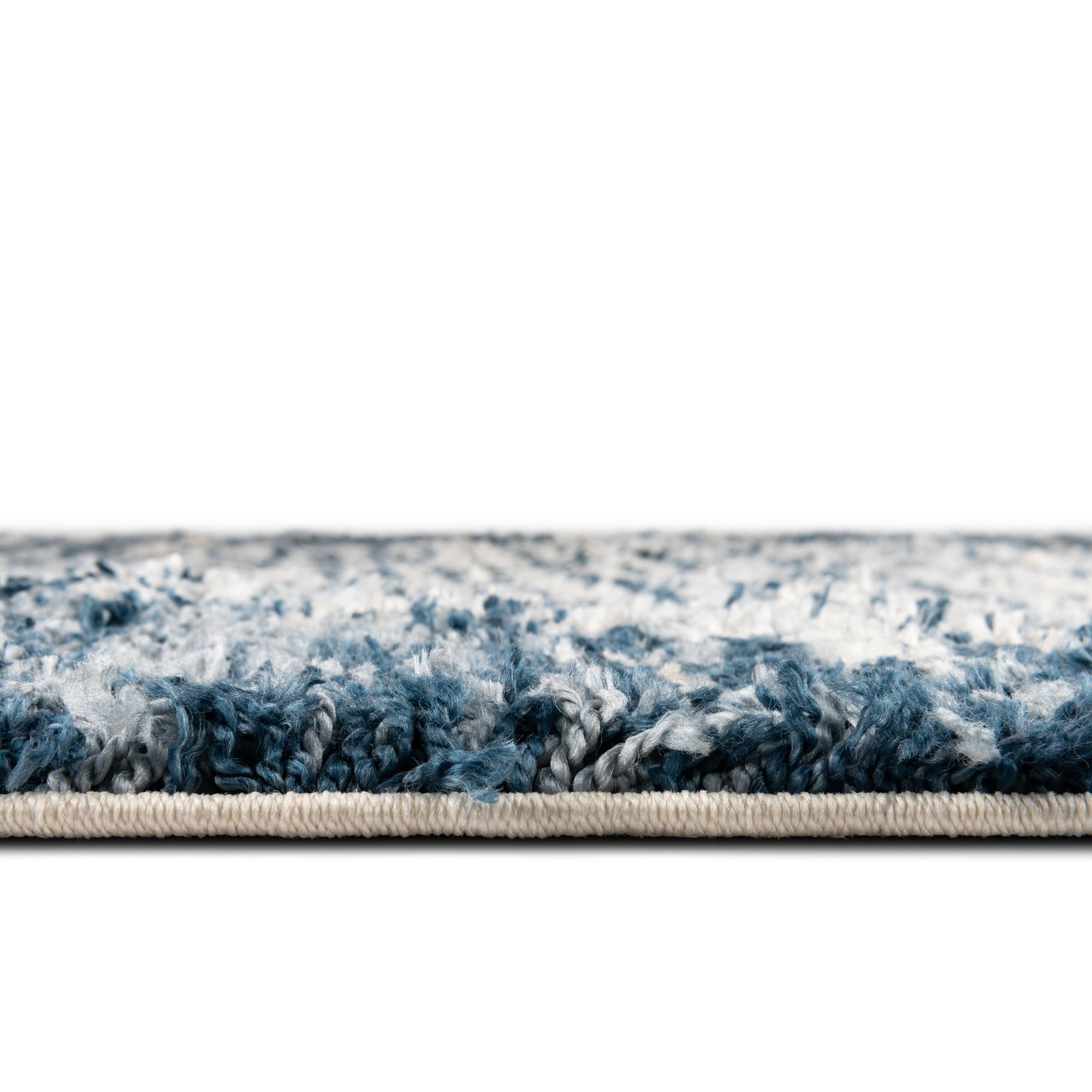 5' 3 x 8' Serenity Shag Oval Rug