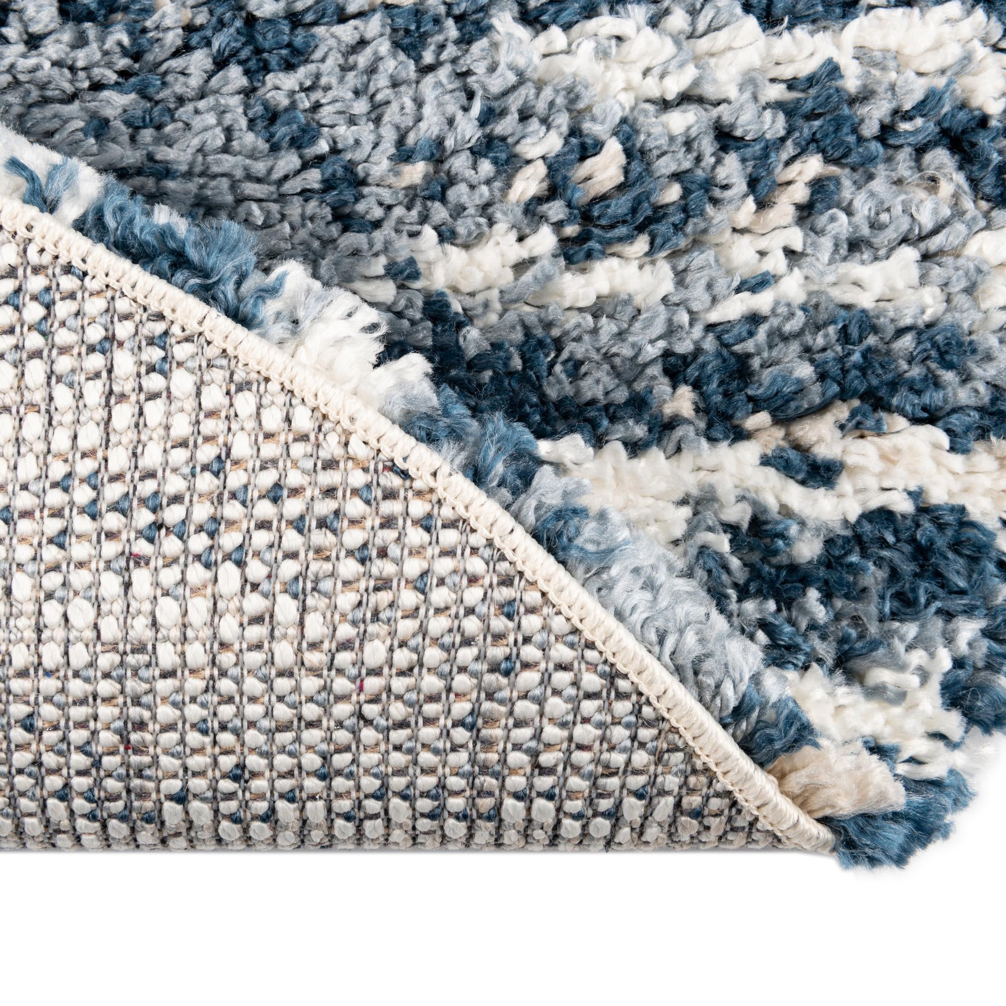 5' 3 x 8' Serenity Shag Oval Rug