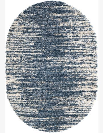 215cm x 305cm Serenity Shag Oval Rug