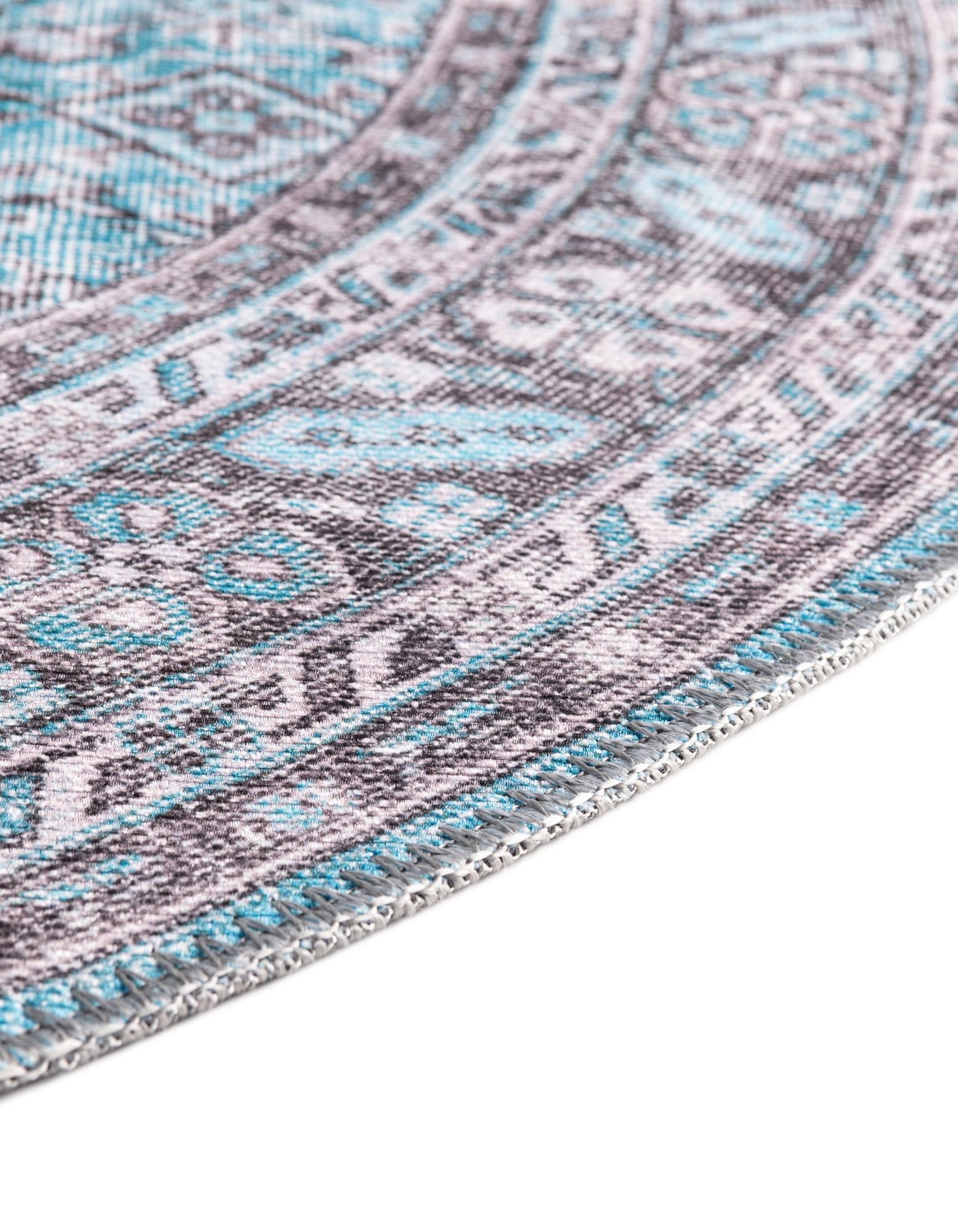 5' x 8' Washable Timeless Oval Rug