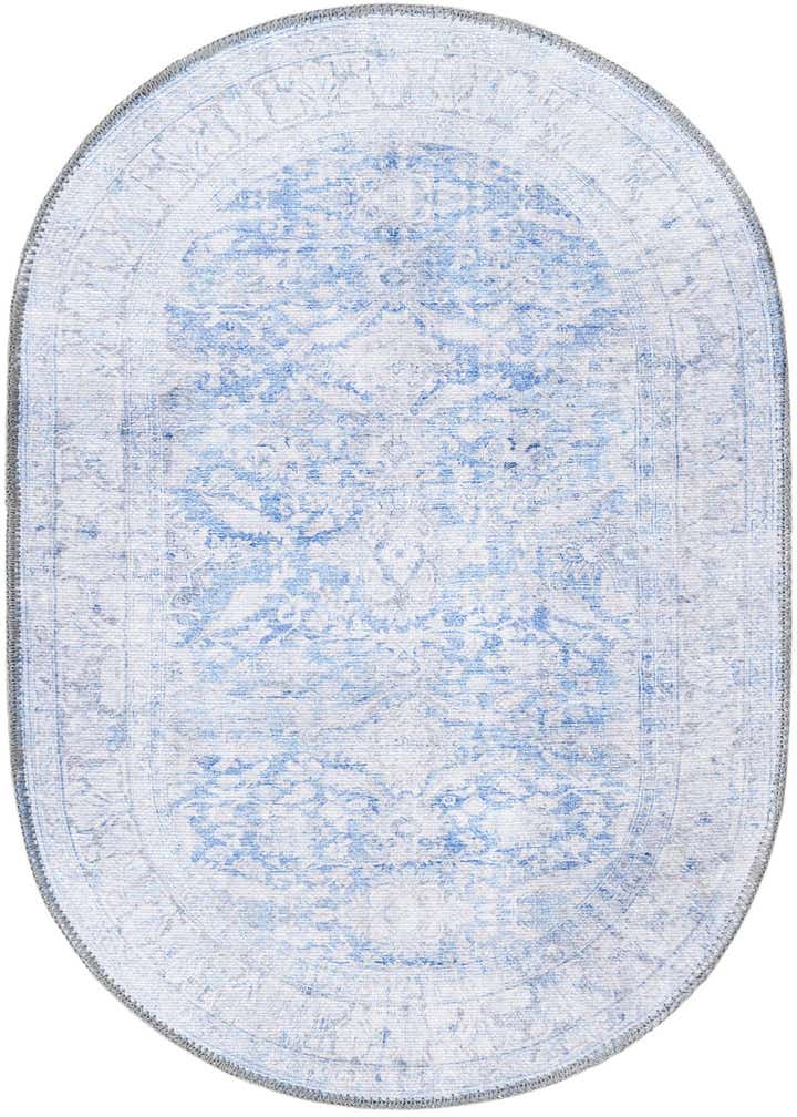 2' x 3' Washable Timeless Oval Rug