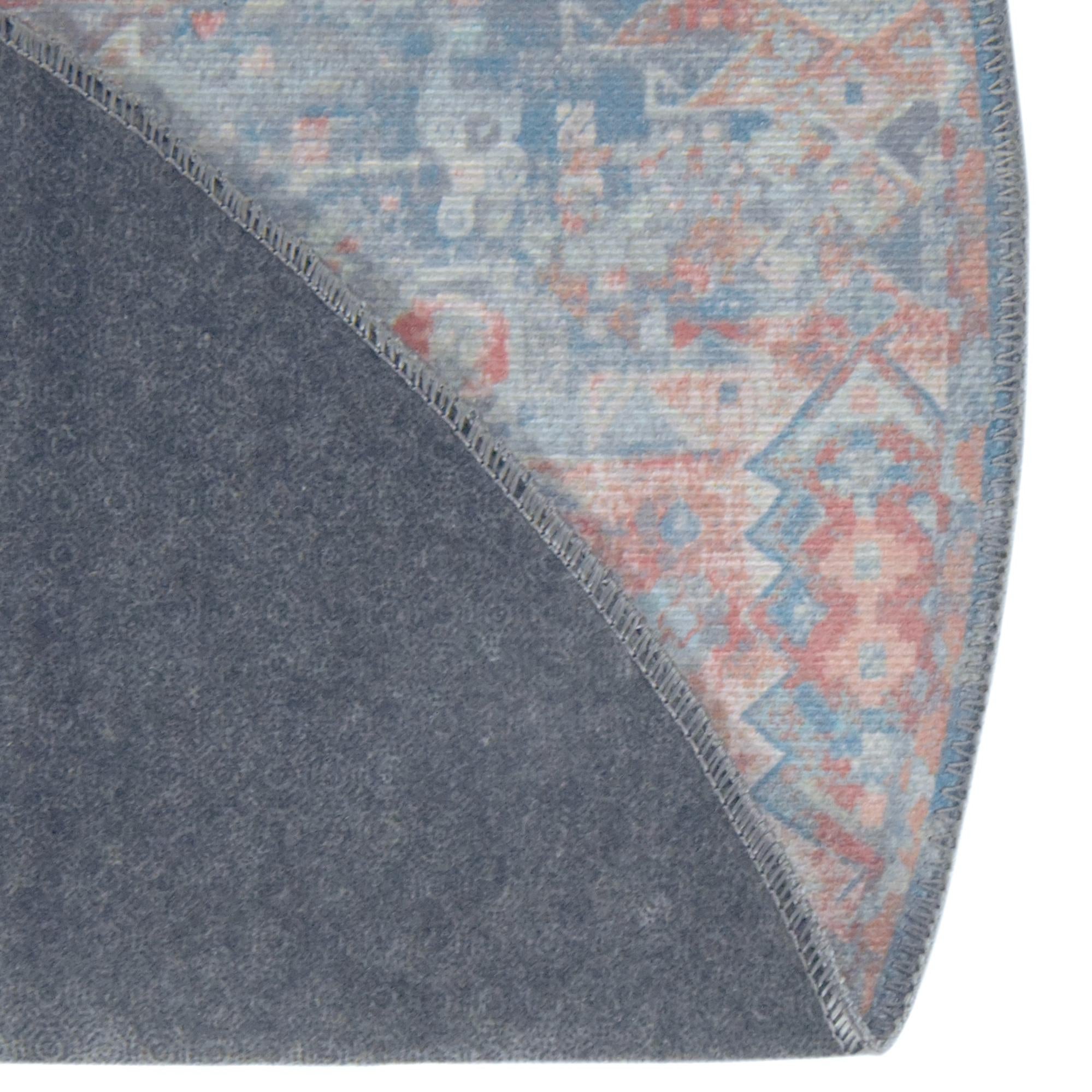 5' x 8' Washable Timeless Oval Rug