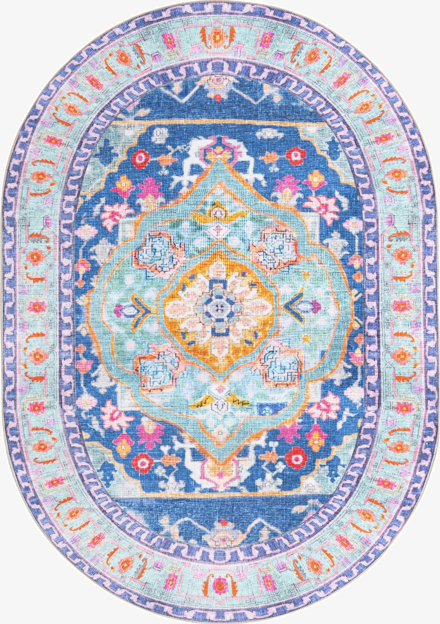 7' 6 x 10' 6 Timeless Oval Rug
