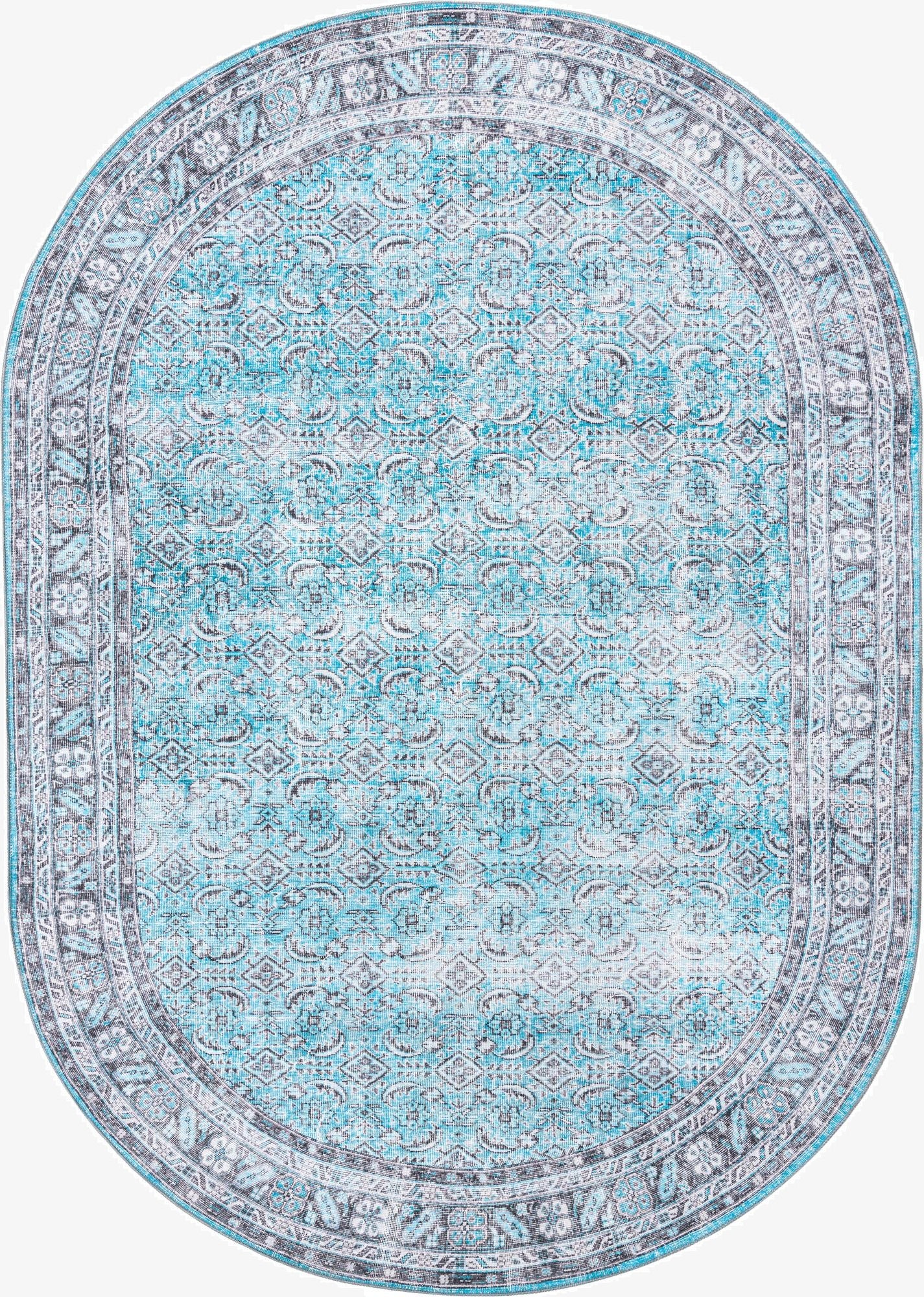 7' 6 x 10' 6 Timeless Oval Rug