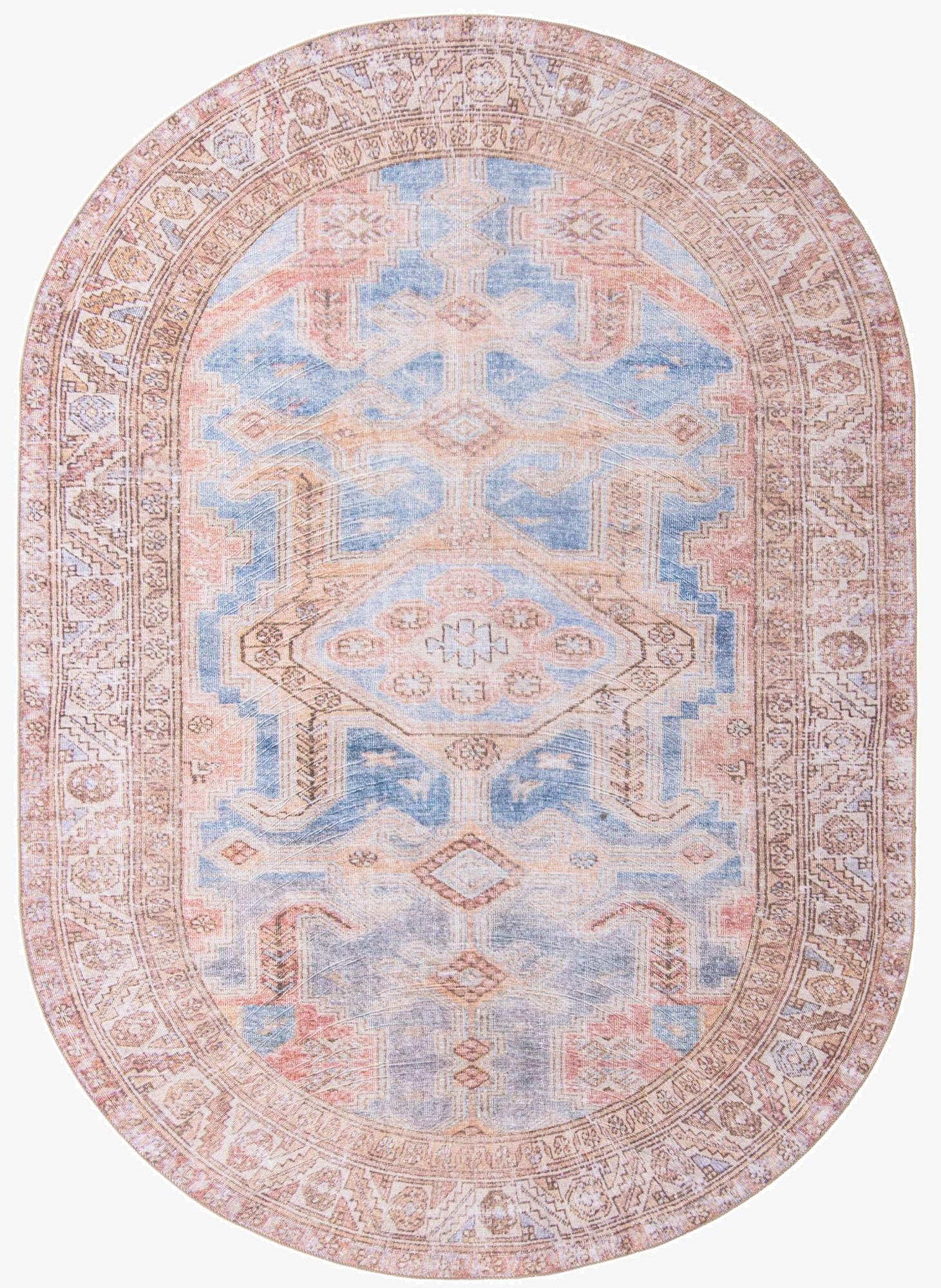 7' 6 x 10' 6 Timeless Oval Rug