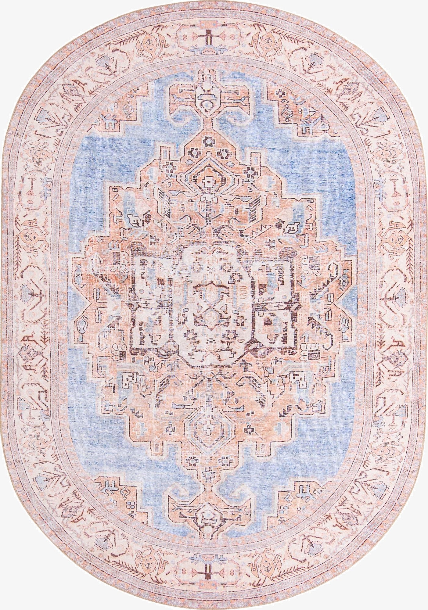 7' 6 x 10' 6 Timeless Oval Rug
