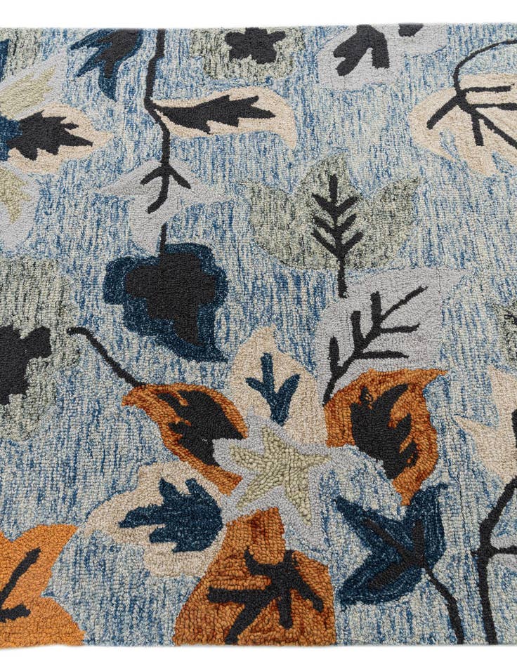 Detail image of 4' x 5' 10 Agra Rug