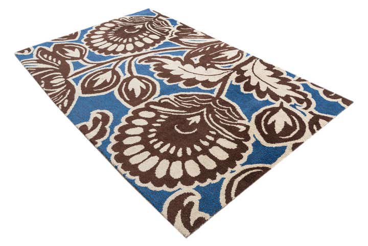 4' 8 x 7' 4 Agra Rug