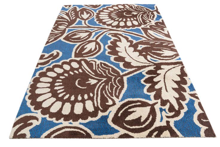 Detail image of 4' 8 x 7' 4 Agra Rug