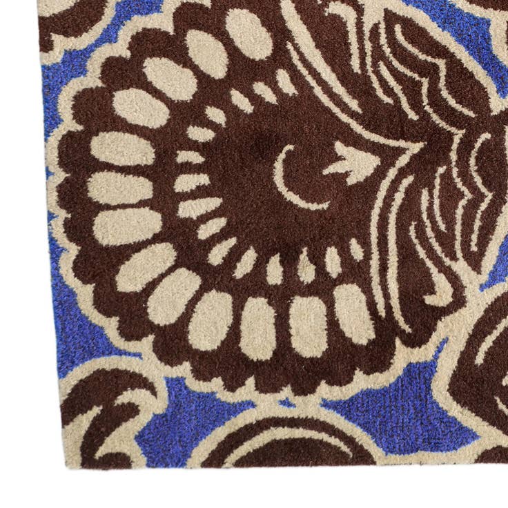Detail image of 4' 8 x 7' 4 Agra Rug