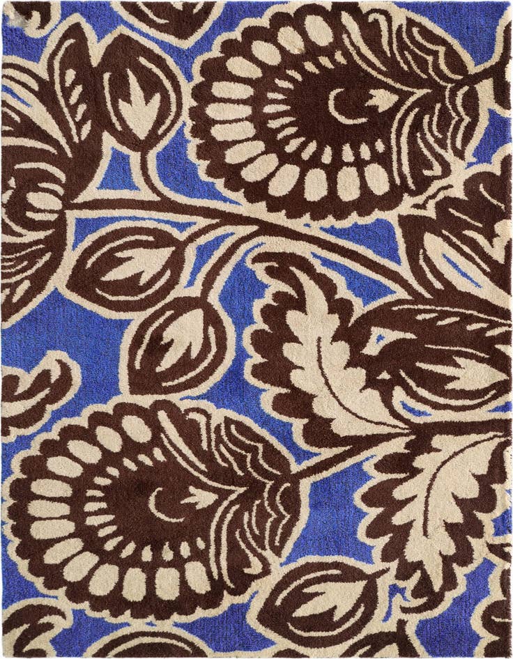 Detail image of 4' 8 x 7' 4 Agra Rug