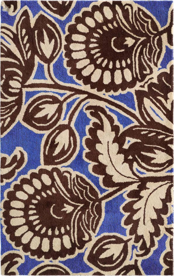 Detail image of 4' 8 x 7' 4 Agra Rug