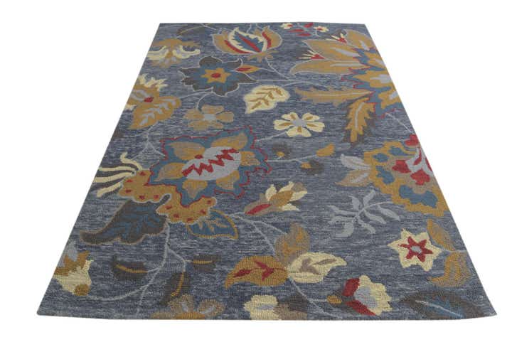 5' 1 x 7' 10 Agra Wool Rug