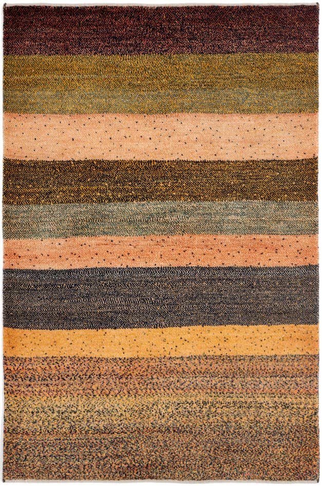 Detail image of 3' 3 x 5' 1 Amaleh Wool Rug