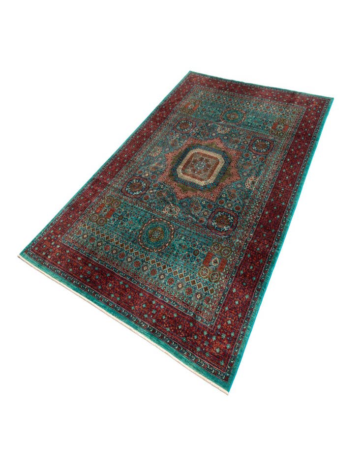 Detail image of 6' 8 x 9' 8 Amina Wool Rug