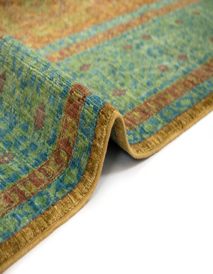 Detail image of 4' 11 x 6' 6 Amina Wool Rug