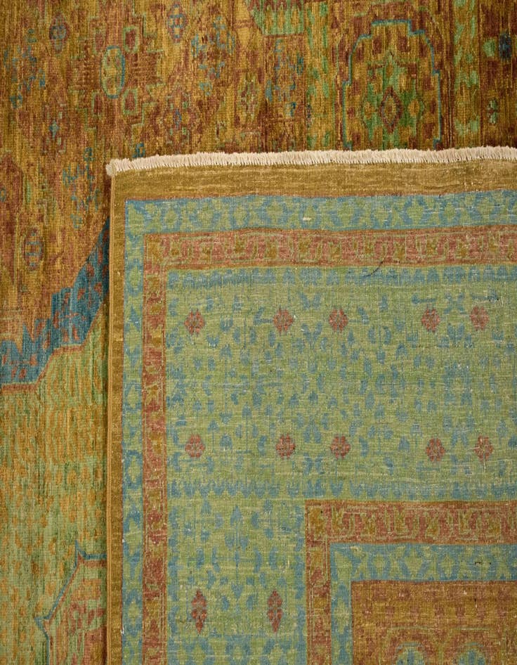 Detail image of 4' 11 x 6' 6 Amina Wool Rug