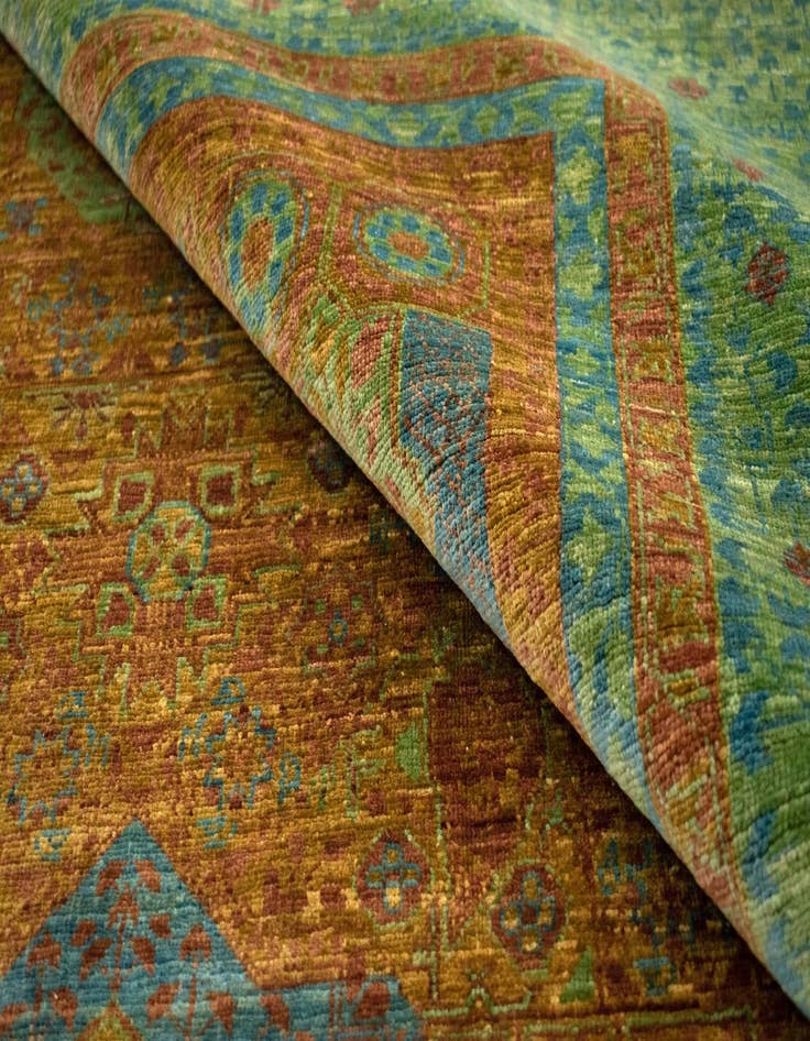 Detail image of 4' 11 x 6' 6 Amina Wool Rug