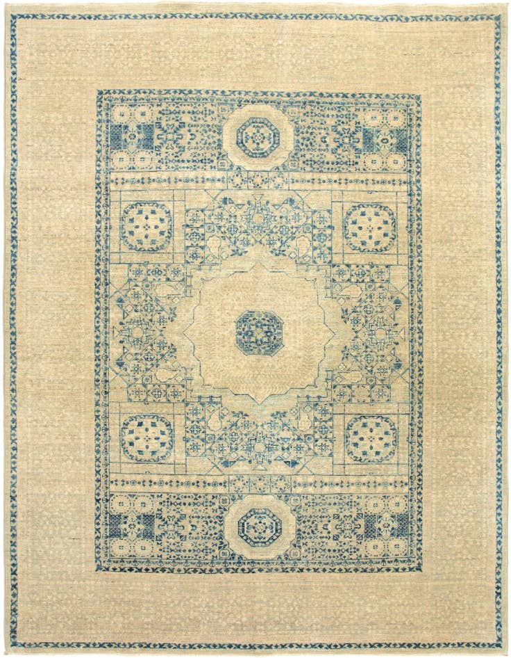 Detail image of 5' 9 x 7' 7 Amina Wool Rug
