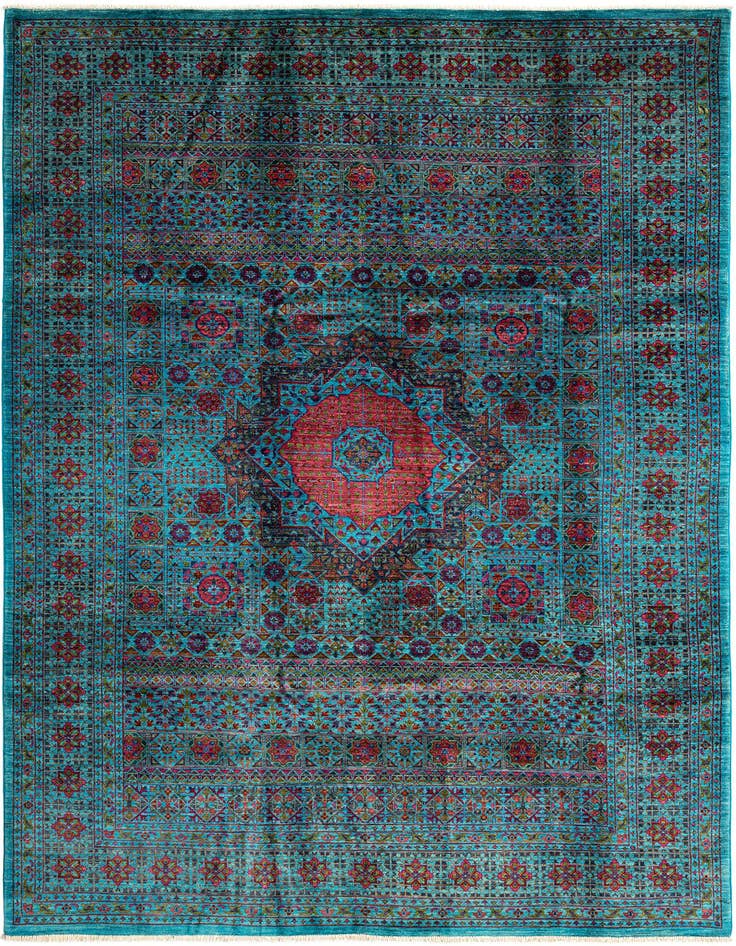 Detail image of 6' 10 x 9' 7 Amina Wool Rug