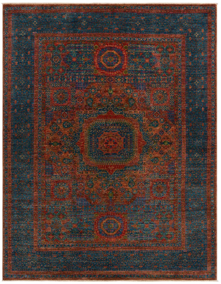 Detail image of 4' 11 x 6' 5 Amina Rug