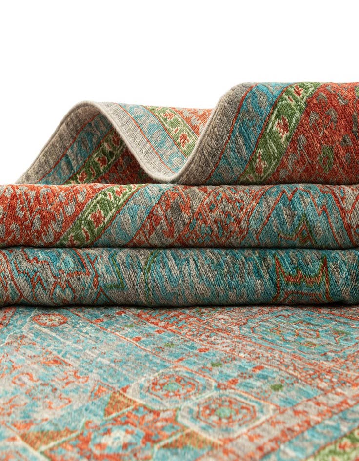 Detail image of 5' 10 x 7' 10 Hand Knotted Amina Rug