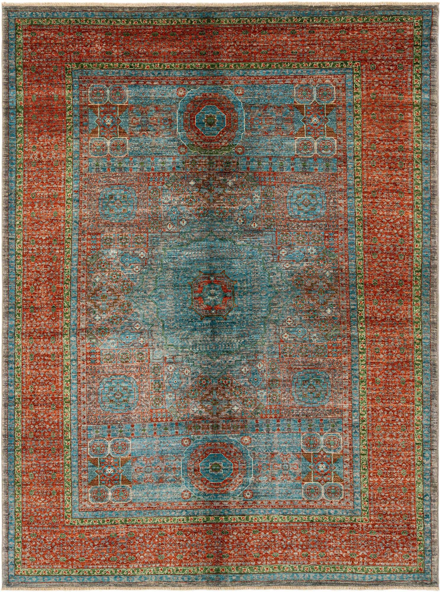 5' 10 x 7' 10 Hand Knotted Amina Rug