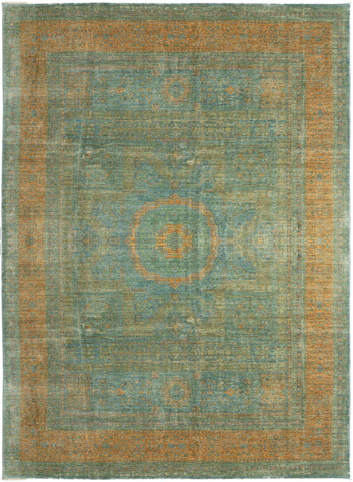 8' 2 x 11' 4 Hand Knotted Amina Rug