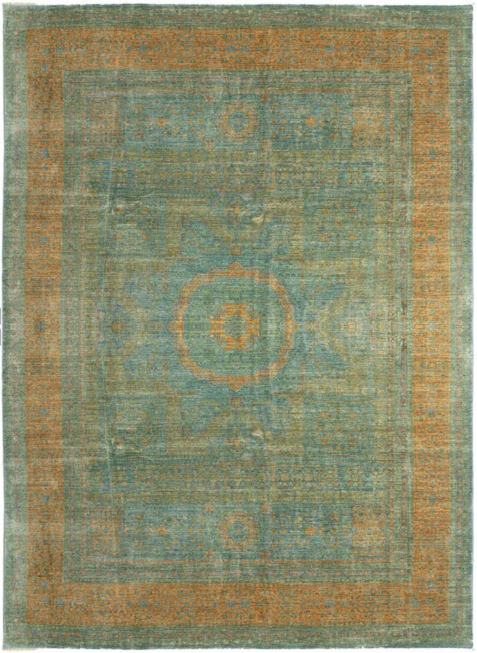 Detail image of 8' 2 x 11' 4 Hand Knotted Amina Rug