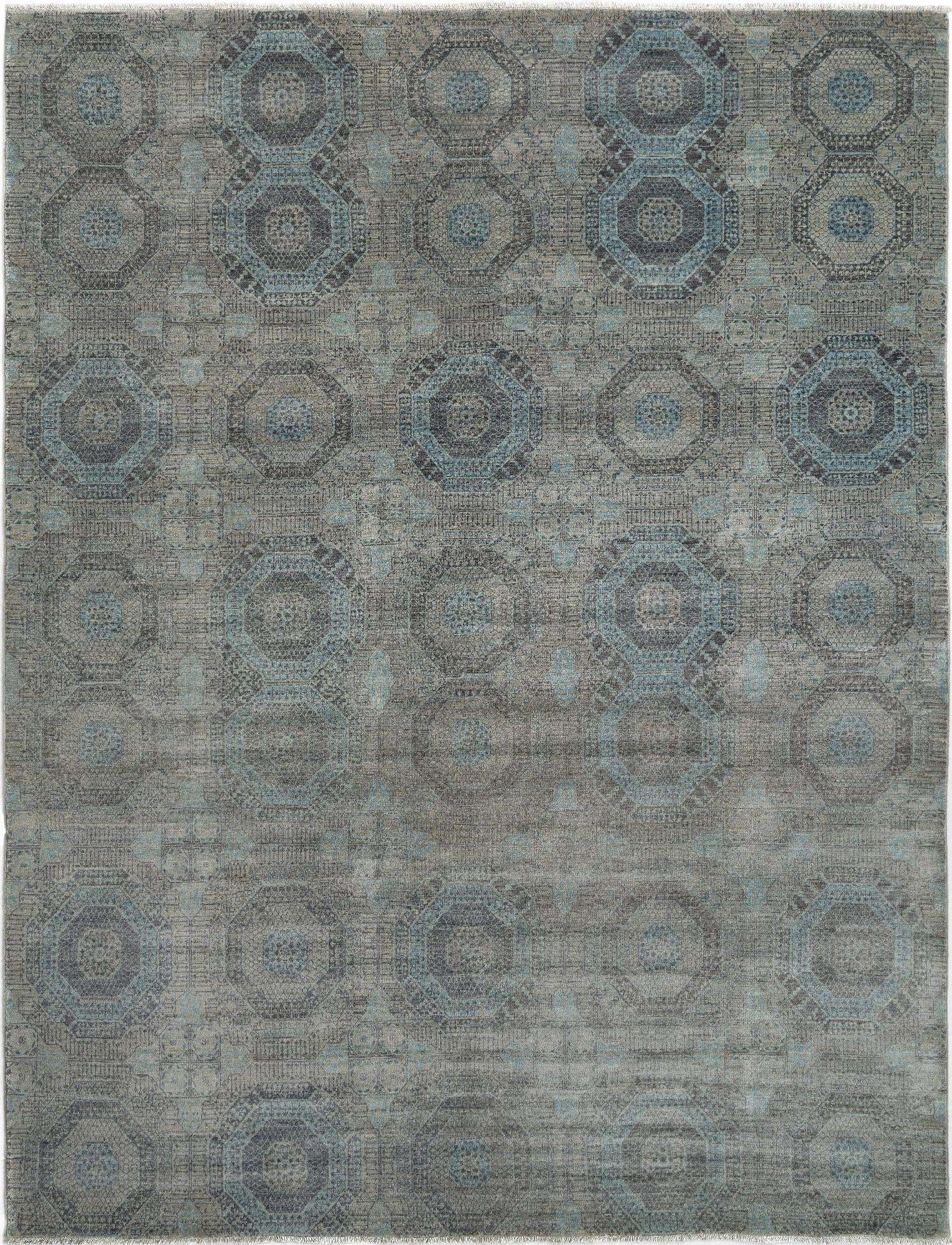 8' 11 x 11' 6 Hand Knotted Amina Rug