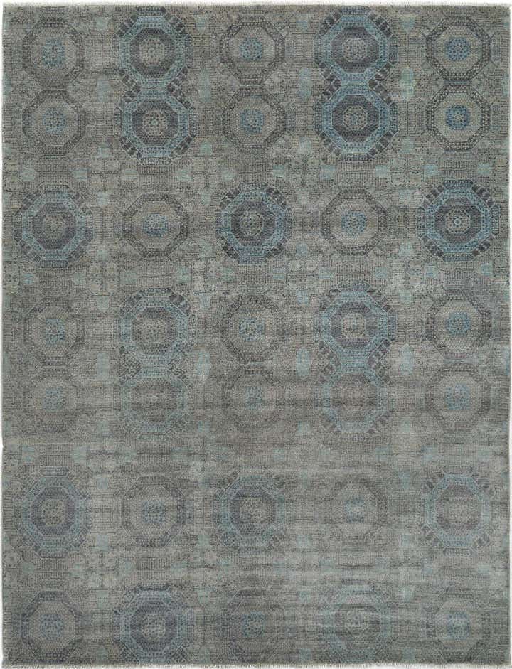 8' 11 x 11' 6 Hand Knotted Amina Rug
