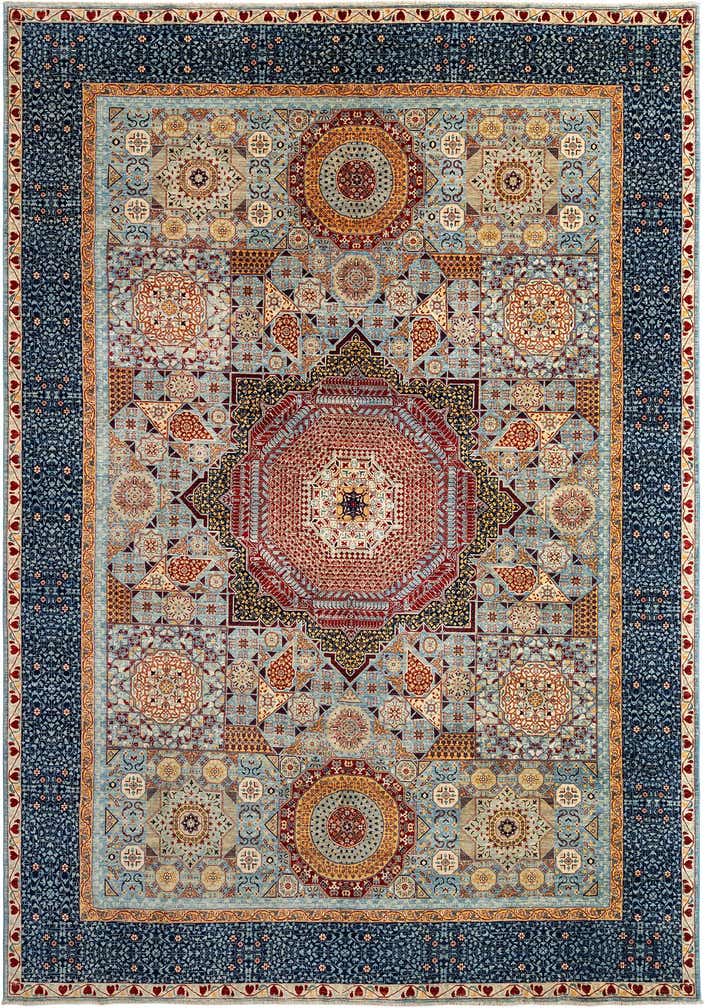 9' 8 x 13' 11 Hand Knotted Amina Rug