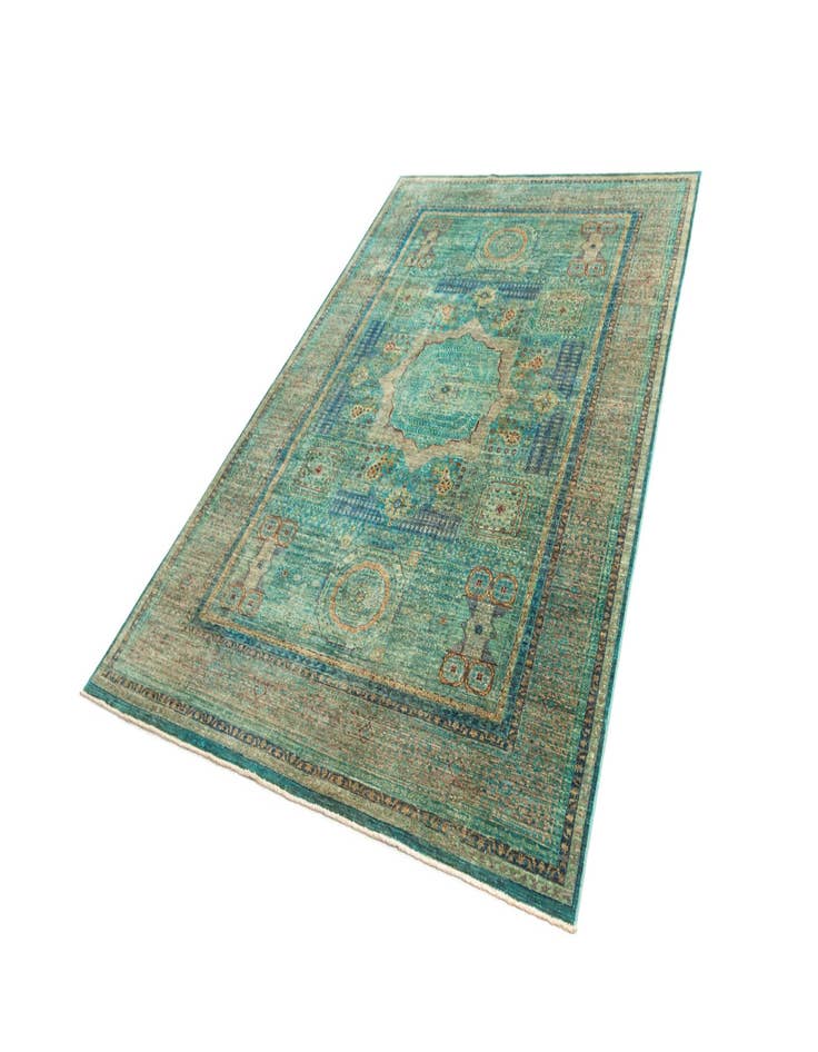 Detail image of 6' 9 x 9' 8 Hand Knotted Amina Rug