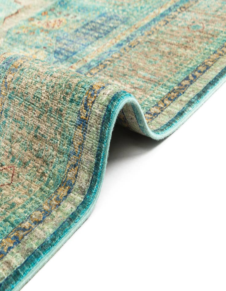 Detail image of 6' 9 x 9' 8 Hand Knotted Amina Rug